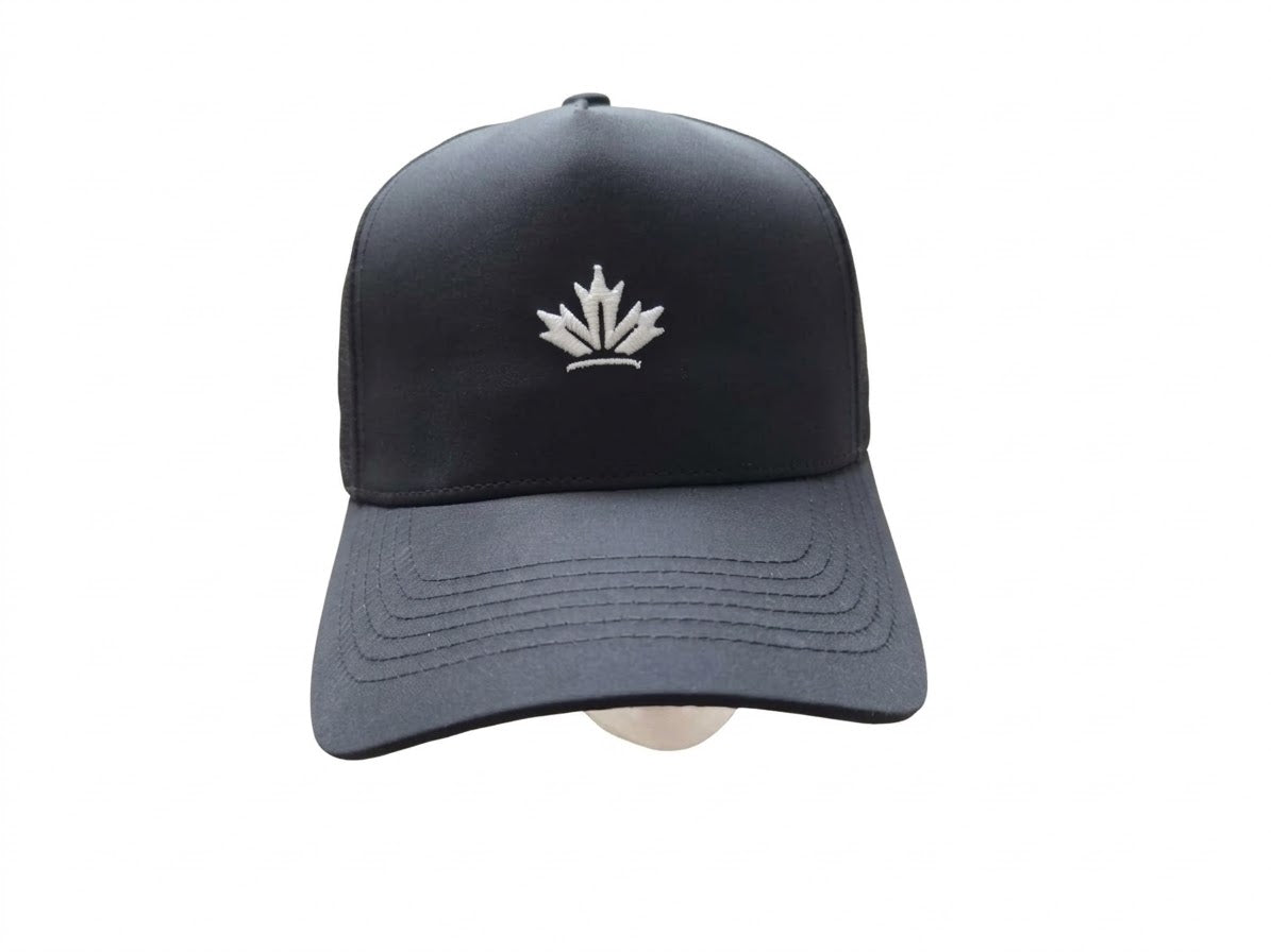 Black Versa Cap with Performance Logo