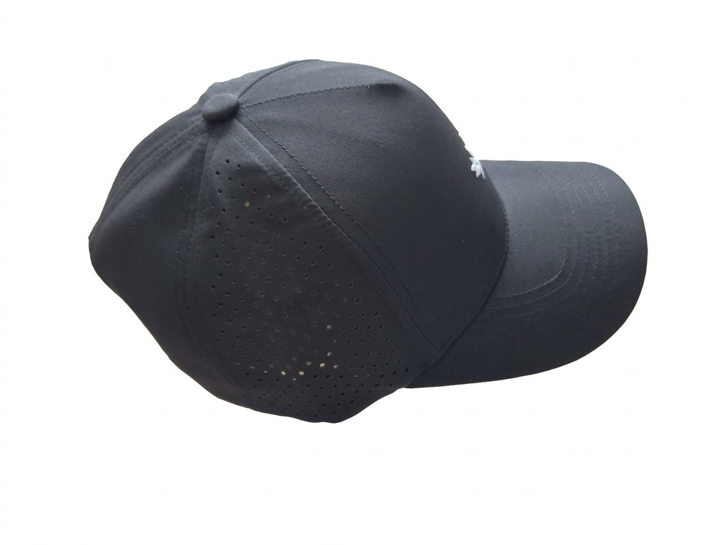 Black Versa Cap with Performance Logo