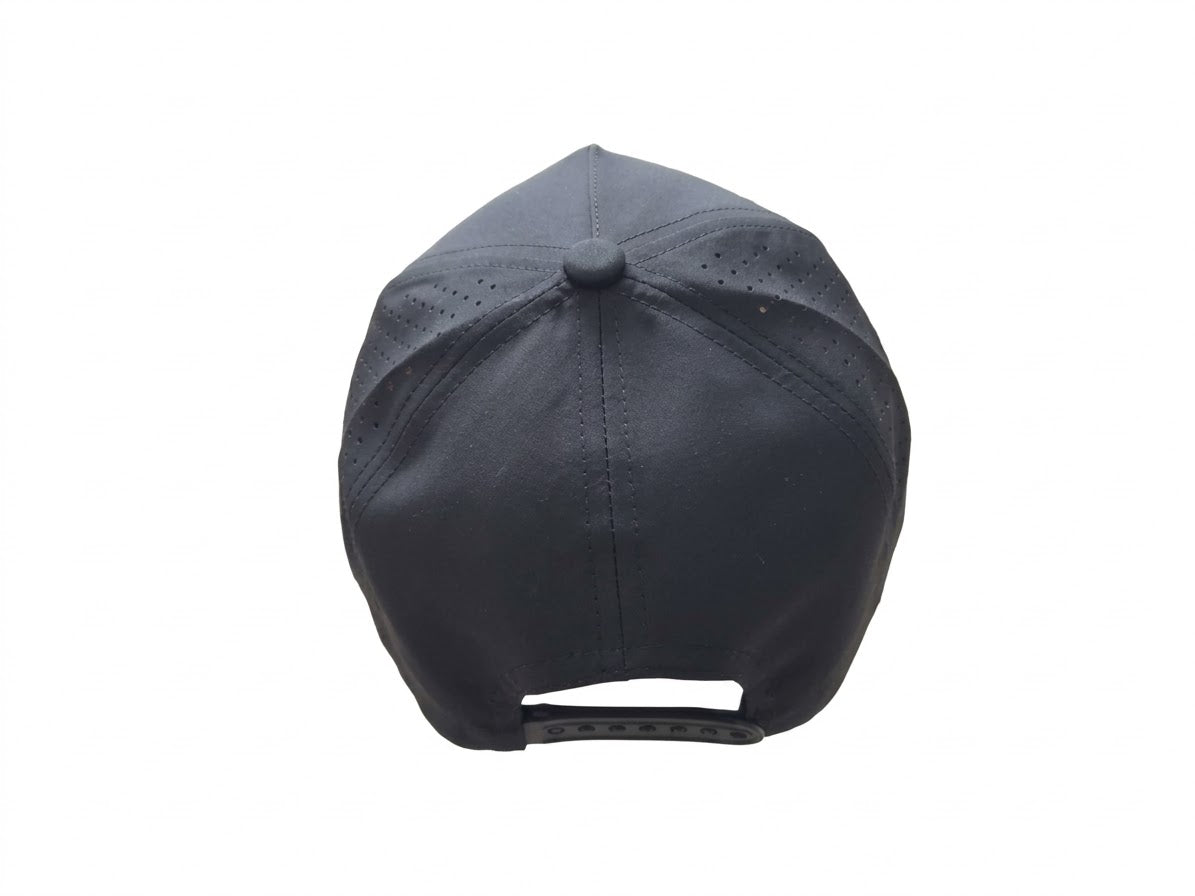 Black Versa Cap with Heritage Logo