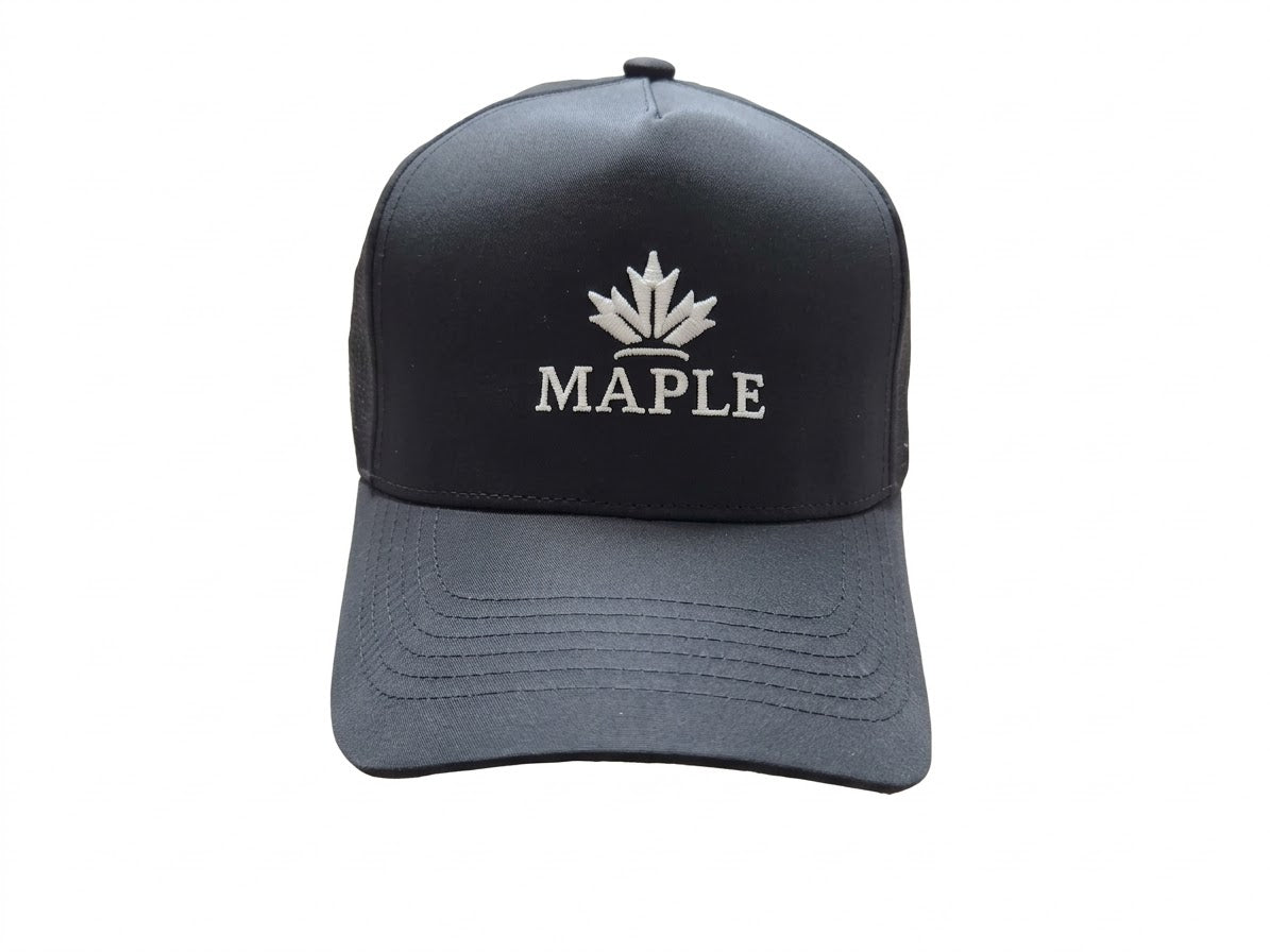 Black Versa Cap with Heritage Logo