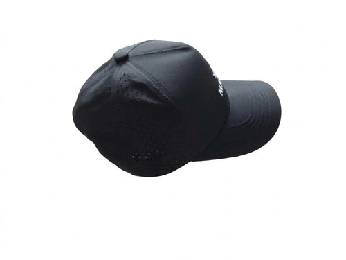 Black Versa Cap with Heritage Logo