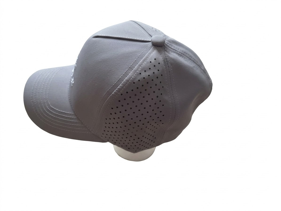 Light Grey Versa Cap with Heritage Logo