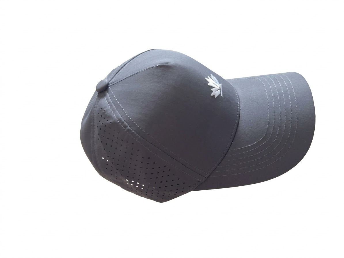 Charcoal Versa Cap with Performance Logo