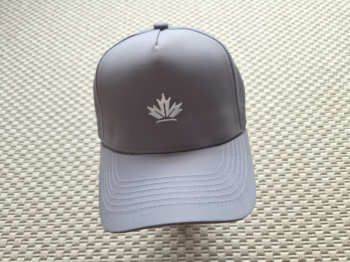 Light Grey Versa Cap with Performance Logo